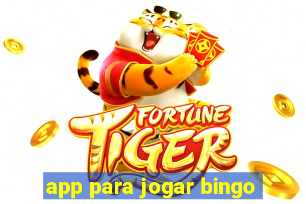 app para jogar bingo